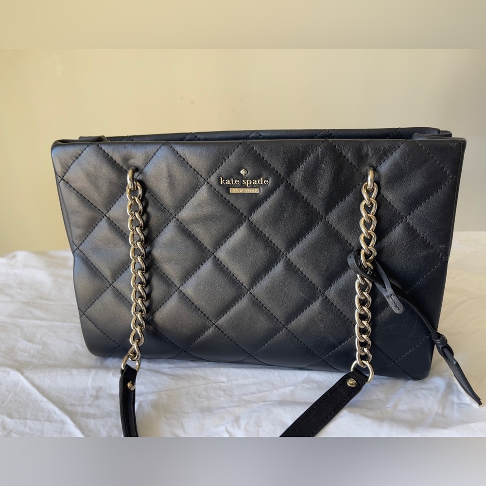 Kate Spade Emerson Emerson Place Phoebe Leather Tote EUC - Picture 6 of 8